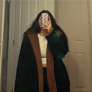 urban outfitters reversible teddy jacket (M/L) never worn
